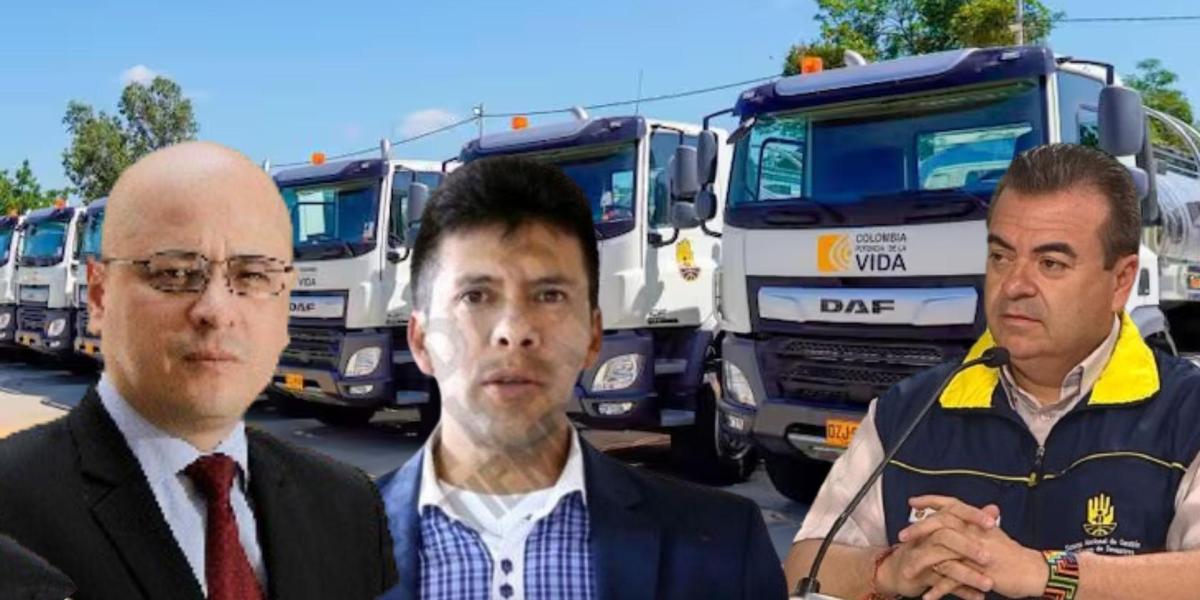 Luis Eduardo López, contratista clave en caso de la UNGRD, llegó a interrogatorio en la Fiscalía