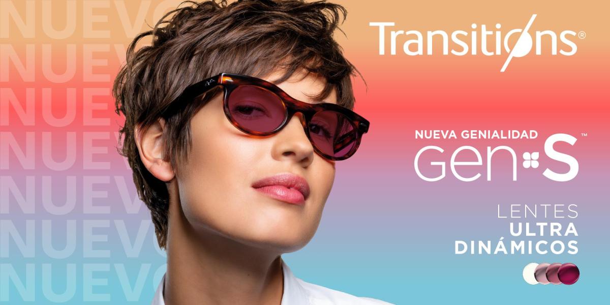 Transitions® GEN S™, el nuevo lente Transitions que potencia la vida