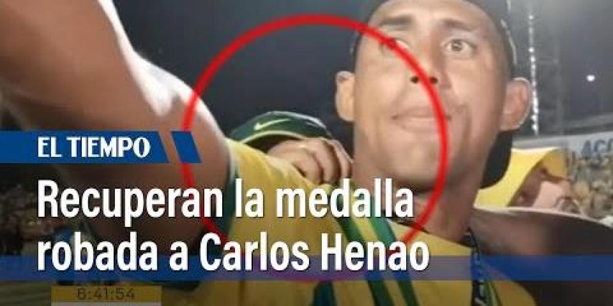 Video Recuperan Medalla Robada A Carlos Henao En La Celebración Del Título Del Bucaramanga Lo