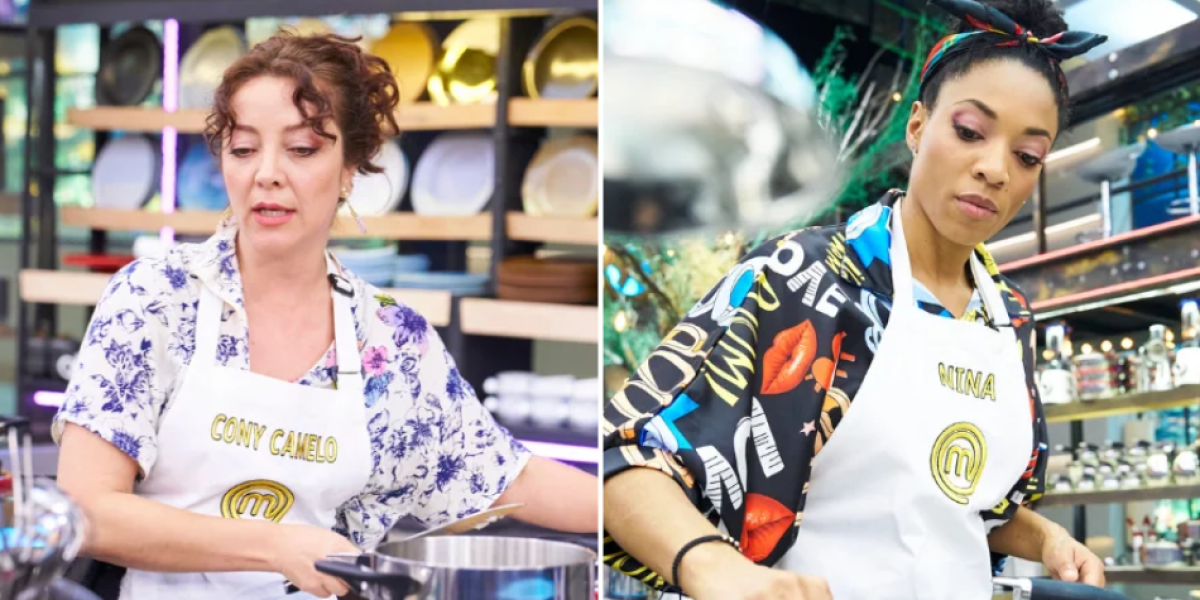 Cony Camelo y Nina Caicedo tuvieron diferencias por una preparación en  'MasterChef Celebrity: 'No es personal'