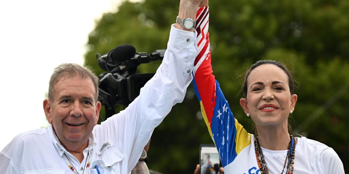 Elecciones Venezuela: Edmundo González ofrece a María Corina Machado el cargo 'que ella desee' en su eventual gobierno