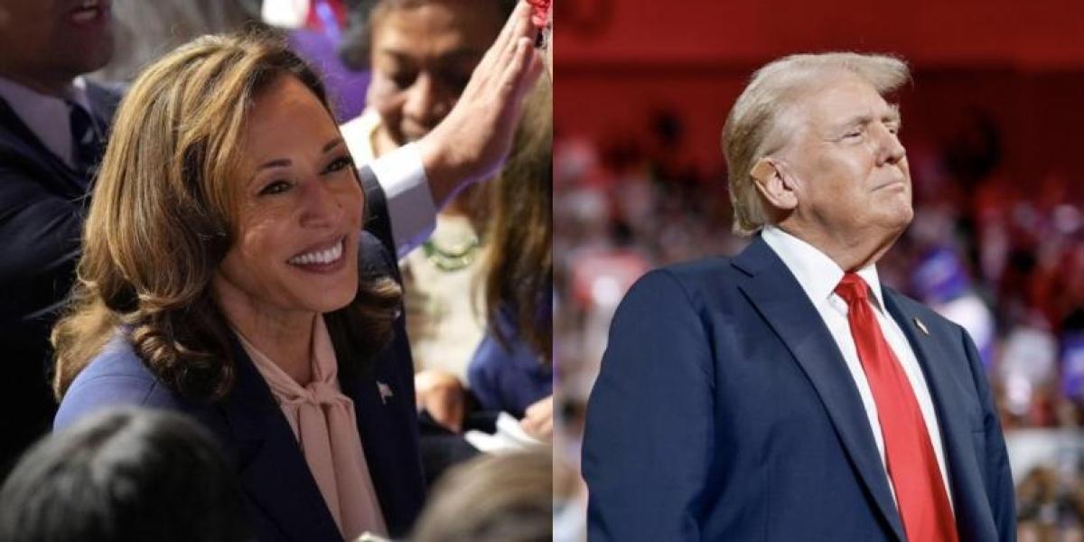 Harris vs. Trump: la leve ventaja que marca una nueva encuesta