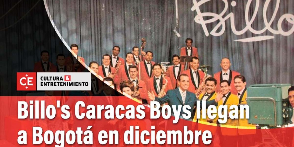 La Billo’s Caracas Boys estará en Bogotá con sus éxitos de fin de año