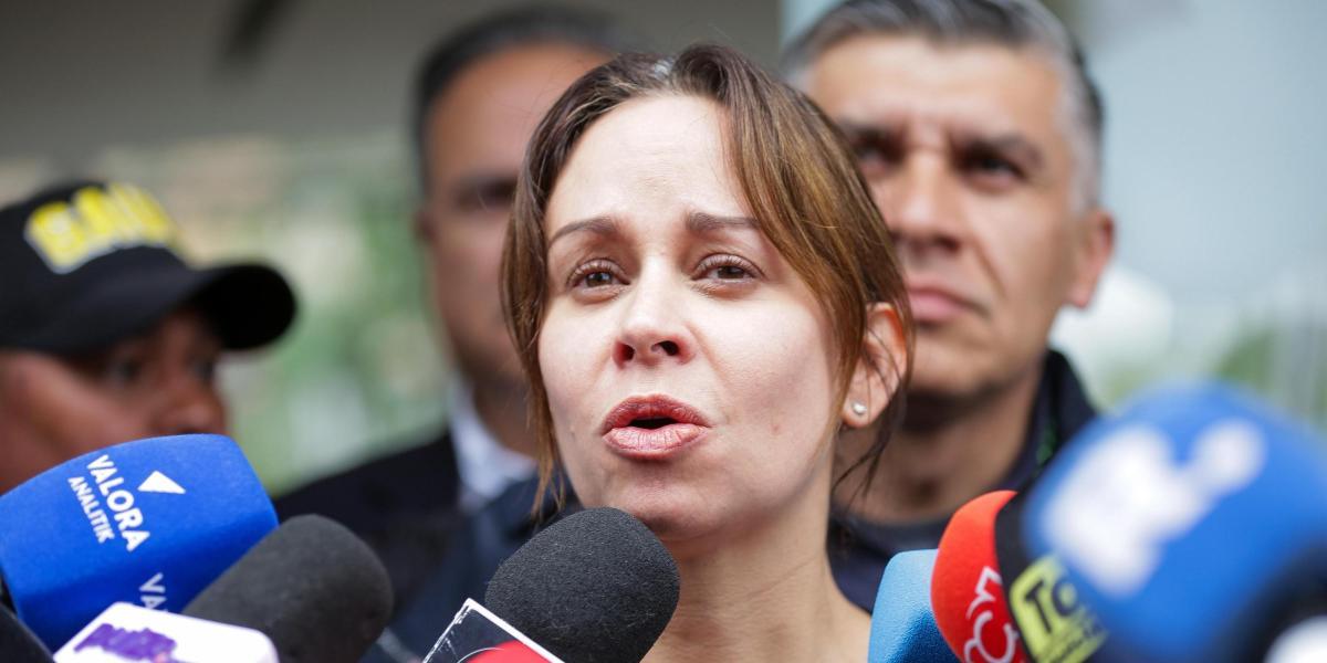Esposa de Miguel Uribe, María Claudia Tarazona habló por primera vez: 'Sigue luchando fuertemente por su vida'