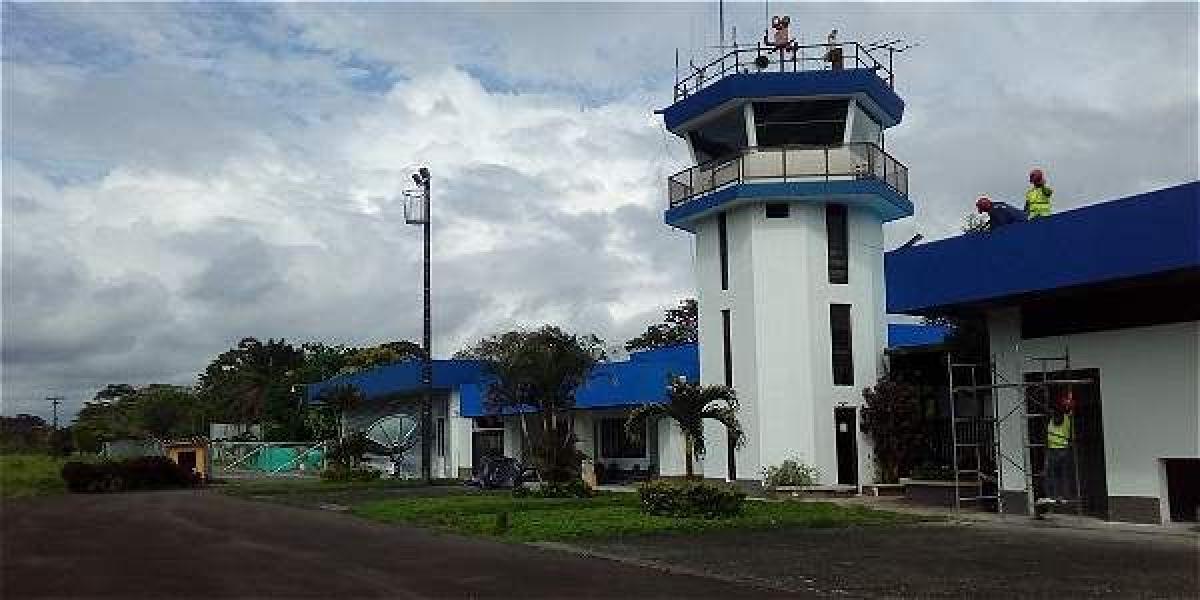 Las obras para mejorar el aeropuerto de Buenaventura costaron 807 millones de pesos.