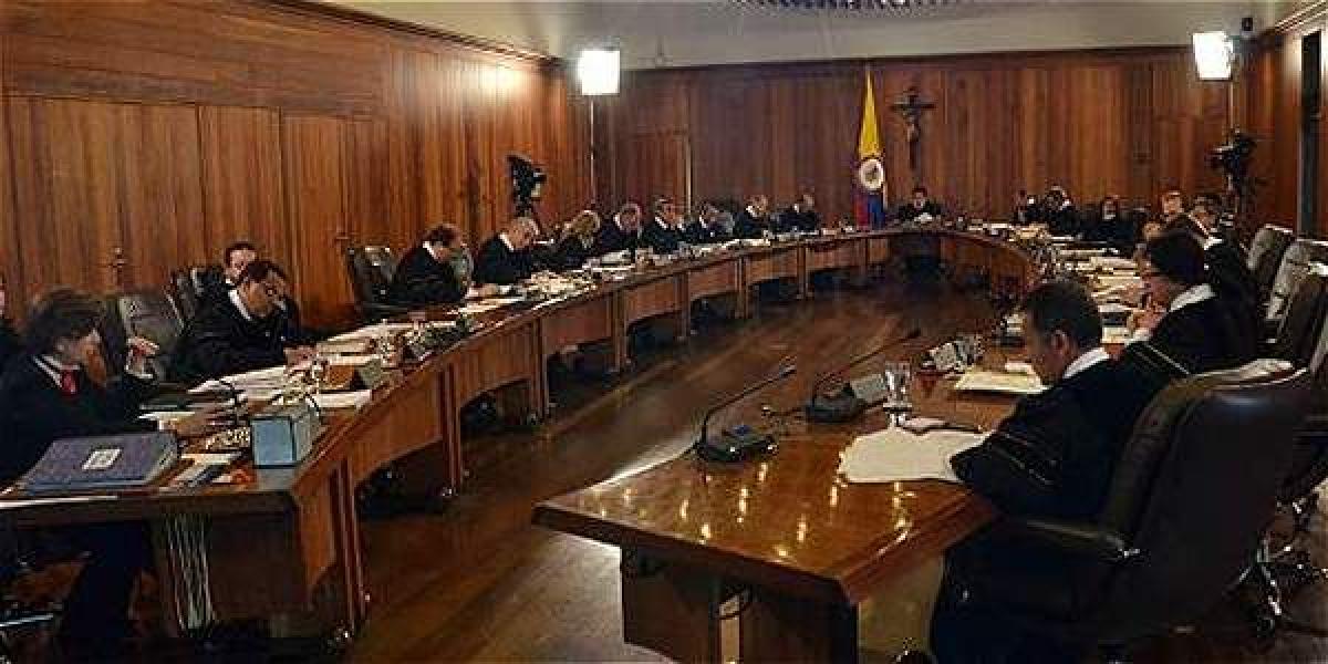 Corte Suprema de Justicia de Colombia.