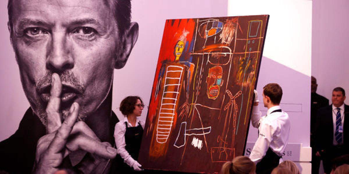 La más cara de las 356 obras fue 'Air Power', de Jean-Michel Basquiat.