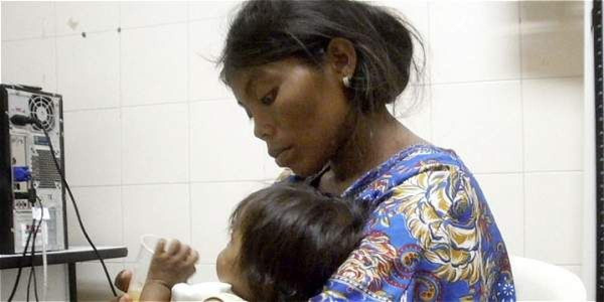 La crisis de la salud en La Guajira por desnutrición de los niños registra, según cifras oficiales, la muerte de 53 en 2016.