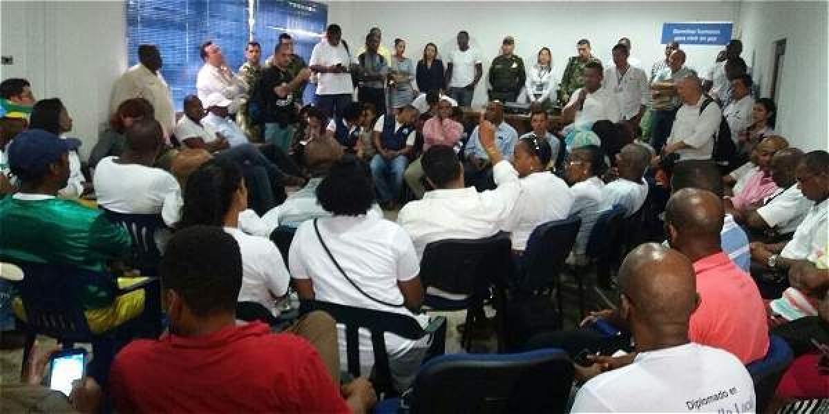 Representantes del Comité Cívico del Chocó y del Gobierno Nacional estudiaron propuestas para solucionar problemáticas del departamento.