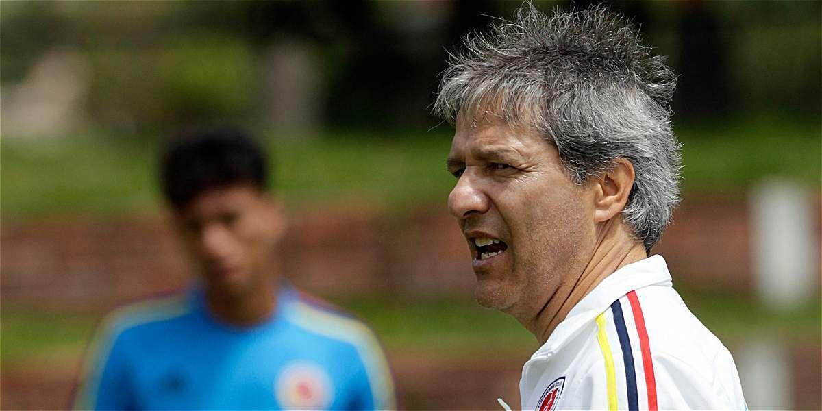 'Piscis' Restrepo, entrenador de la Selección Colombia Sub-20.