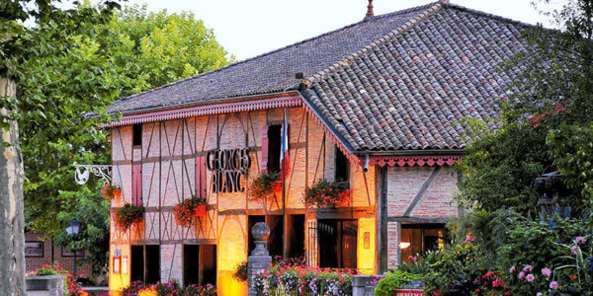 John Williams recomienta el restaurante Georges Blanc en Vonnas, Francia.