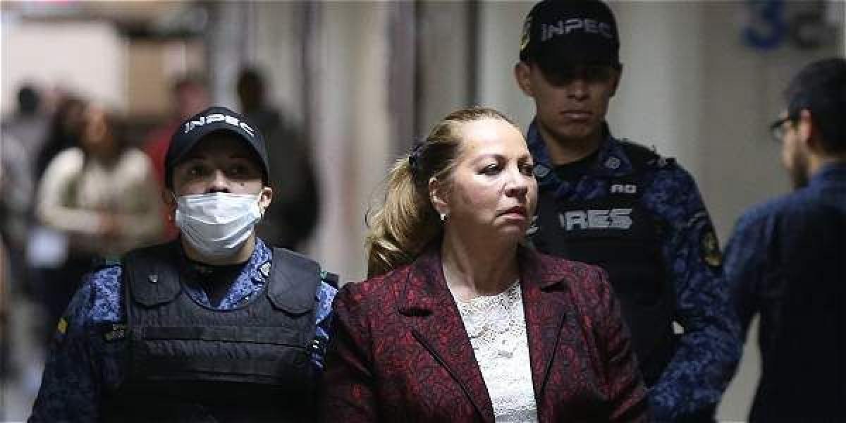 Silvia Gette y su abogado, condenados por soborno.