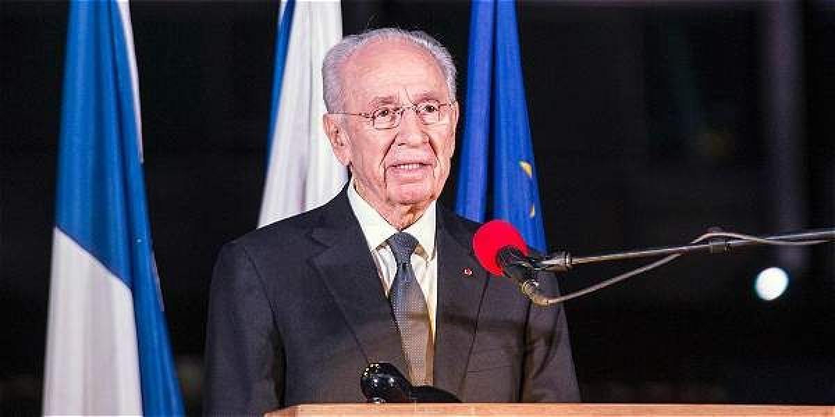Shimon Peres, expresidente israelí.