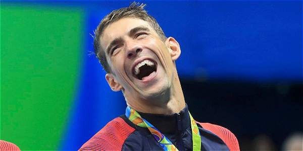 Michael Phelps, nadador estadounidense.
