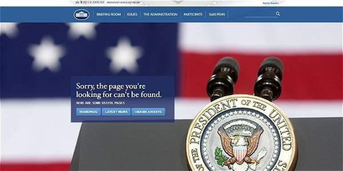 La versión en español de esa página web se abrió por primera vez en los meses posteriores a la llegada al poder del hoy expresidente Barack Obama.