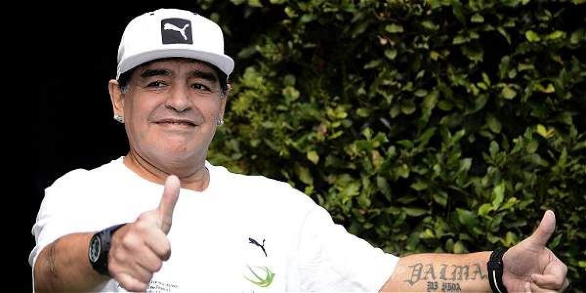 Diego Maradona, exjugador argentino.