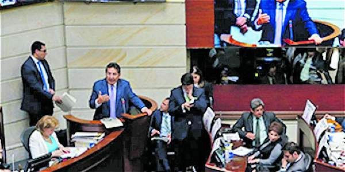 Intervención del fiscal general, Néstor Humberto Martínez.