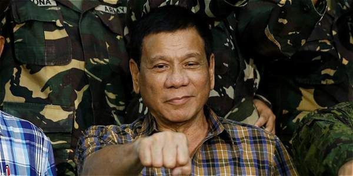 Rodrigo Duterte, presidente de Filipinas.