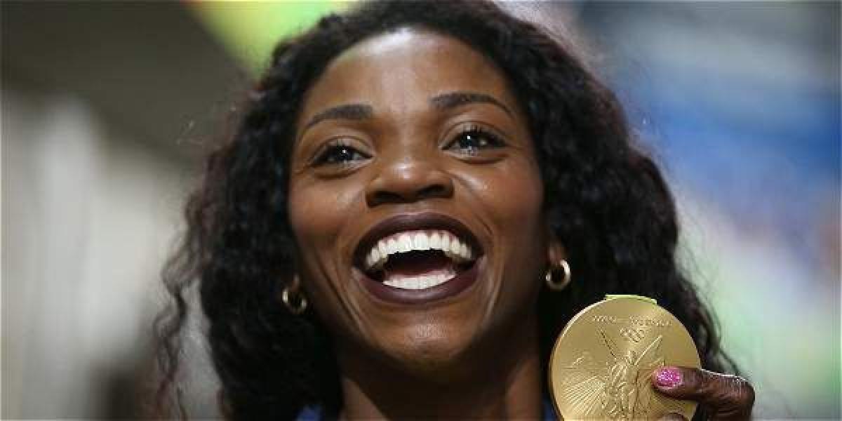 Caterine Ibargüen, medallista olímpica colombiana.