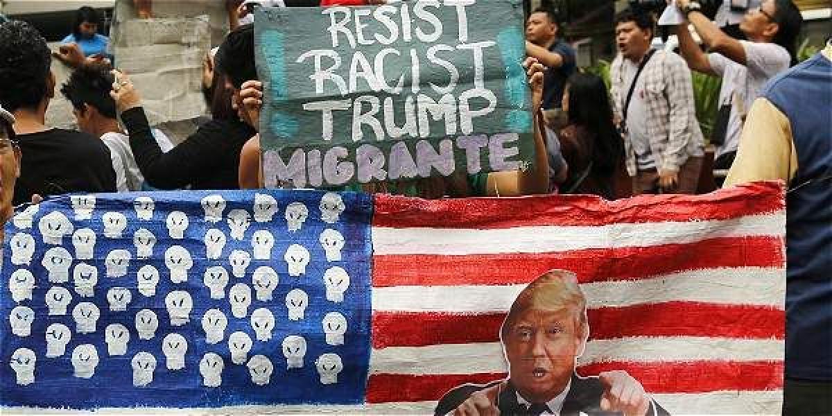 En varios países ya se presentan manifestaciones por las medidas de inmigración impuestas por Trump.