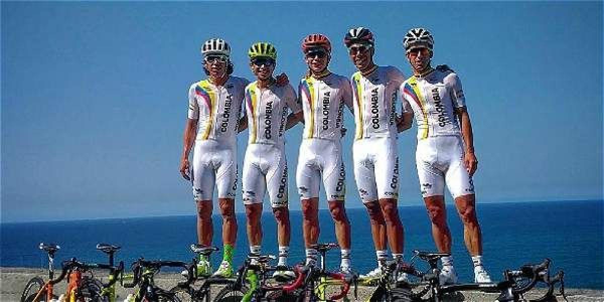 Equipo de ciclismo de Colombia.