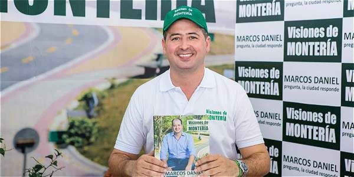 Marcos Daniel Pineda García cumple el primer año de su segundo periodo como alcalde de Montería.