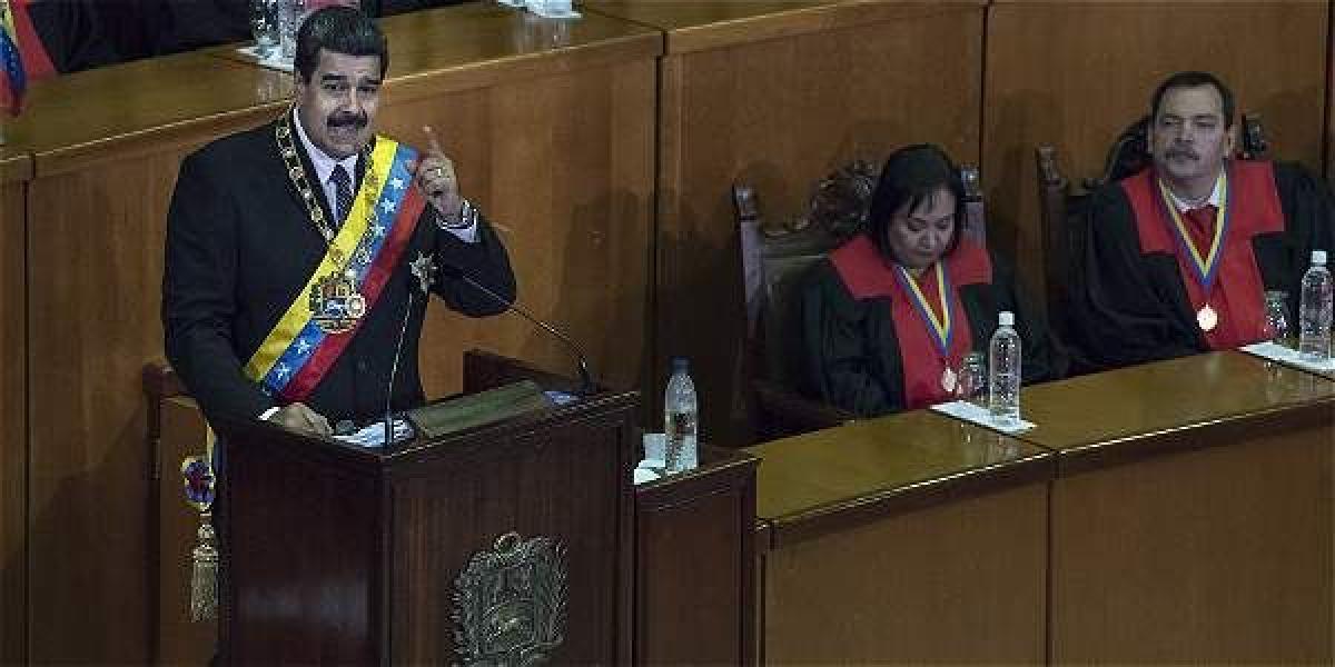 En su Memoria y Cuenta, el presidente de Venezuela, Nicolás Maduro, se quejó de que Colombia no ha valorado lo que su país hizo por el acuerdo de paz alcanzado con la guerrilla de las Farc.