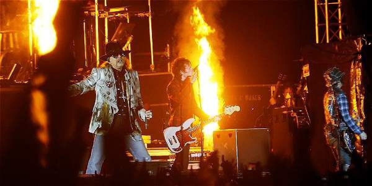 La banda Guns N' Roses nació en 1985, en Los Ángeles (Estados Unidos). Axl Rose es uno de sus creadores.