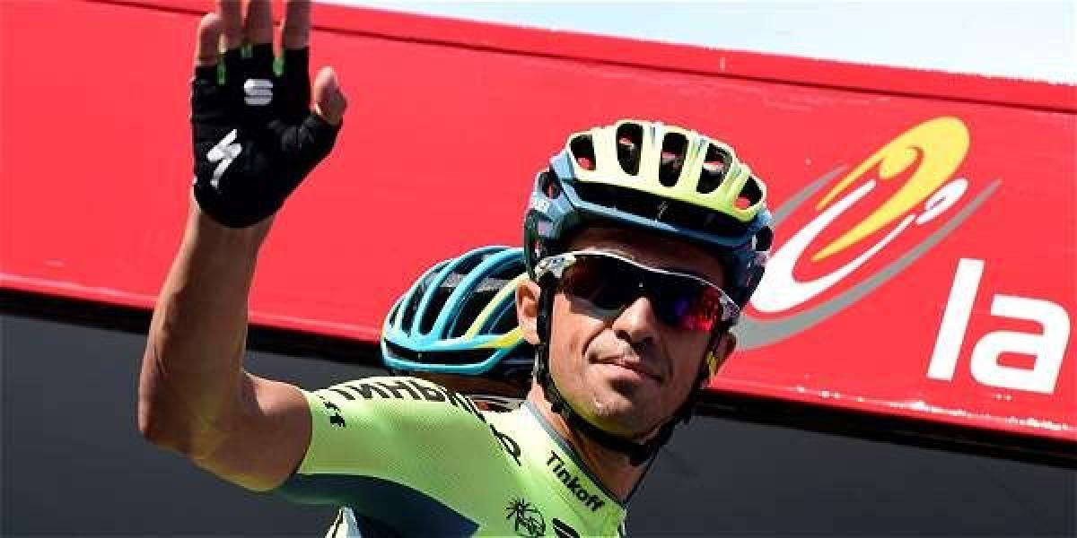 Alberto Contador, ciclista español.