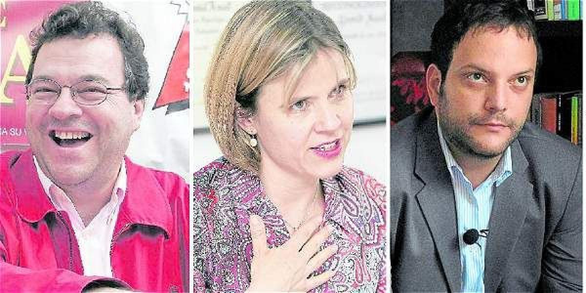 Andrés Negret, Caterina Heyck y Andrés Santa María son los tres candidatos a Defensor del Pueblo.