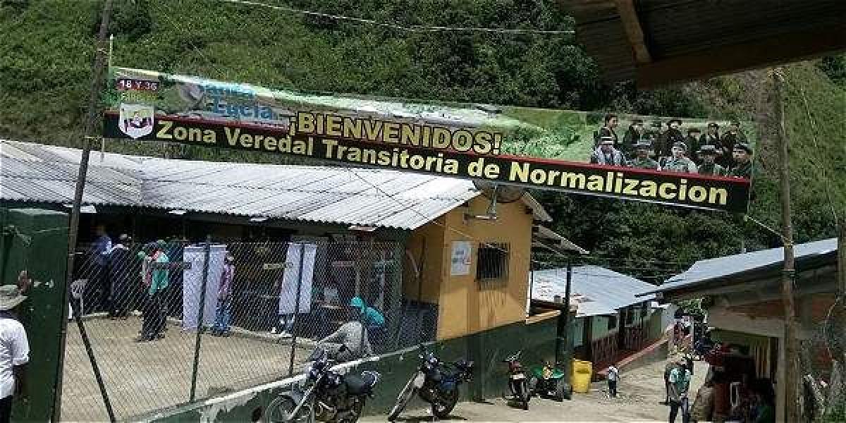 La vereda Santa Lucía de Ituango será una de las zonas de desmovilización de Antioquia.