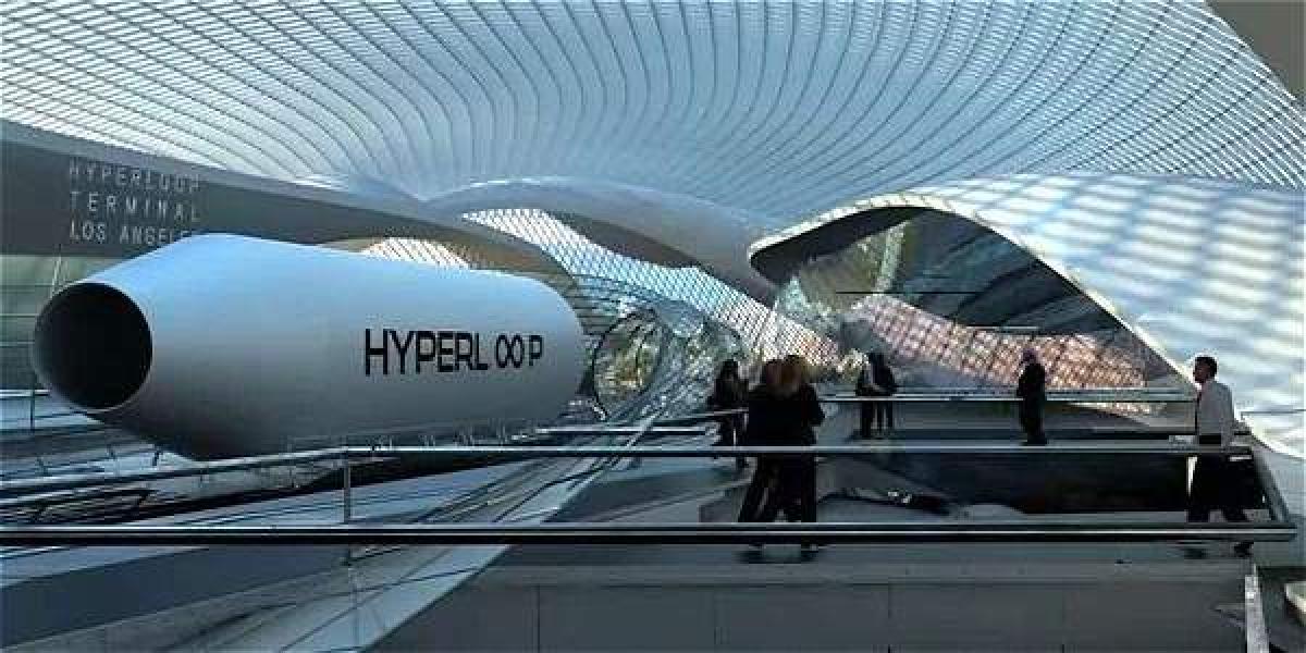 El hyperloop será construido por una firma estadounidense.