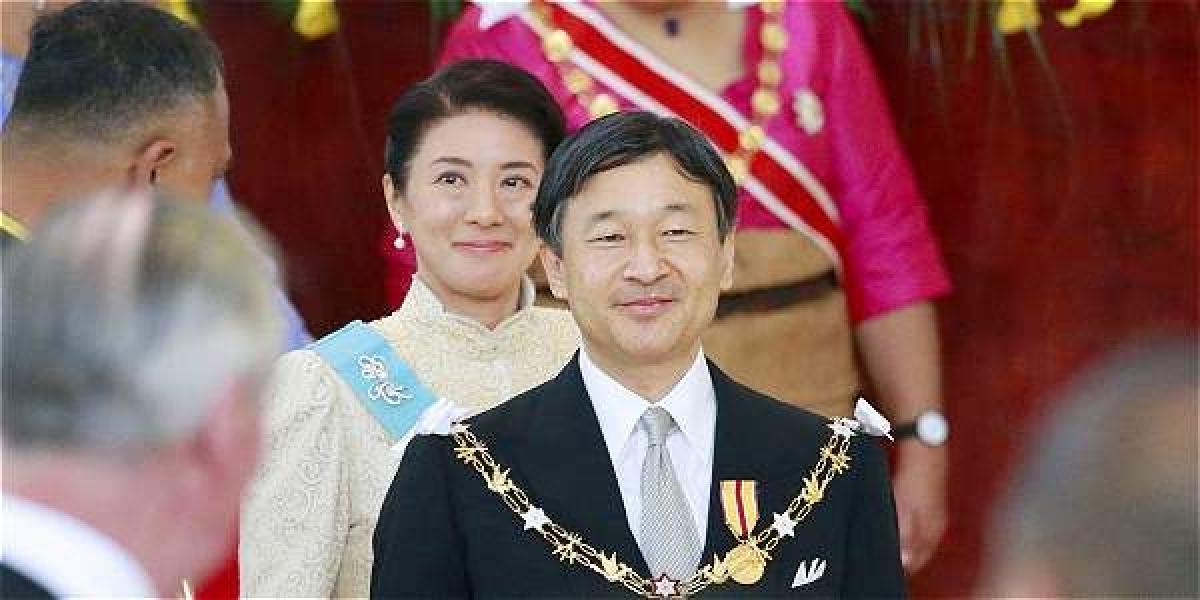 El principe Naruhito y la princesa Masako de Japón.