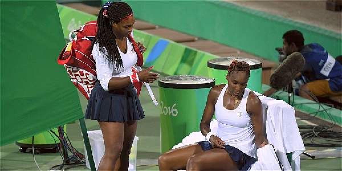 Serena y Venus Williams, tenistas estadounidenses.