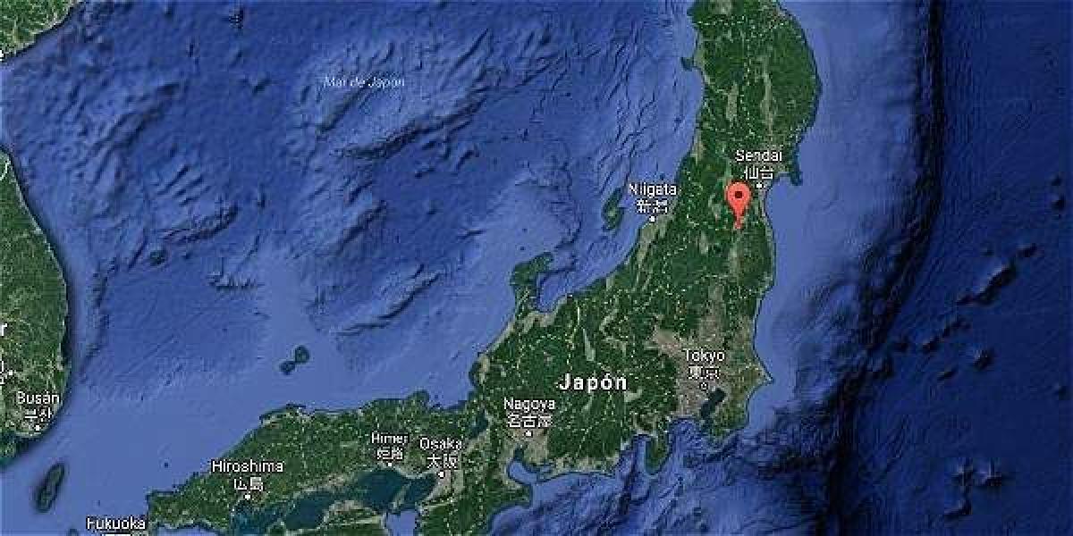 El movimiento telúrico se registró en la costa de Fukushima, a unos 200 kilómetros de Tokio.
