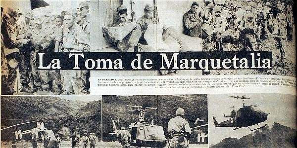 A comienzos de 1962, el Ejército lanzó un primer operativo en Marquetalia. Casi 7.000 efectivos participaron.