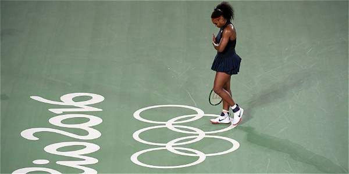 La norteamericana aspiraba, a sus 34 años, a repetir el oro de Londres-2012 y convertirse así en la primera tenista en ganar dos títulos olímpicos en individuales.