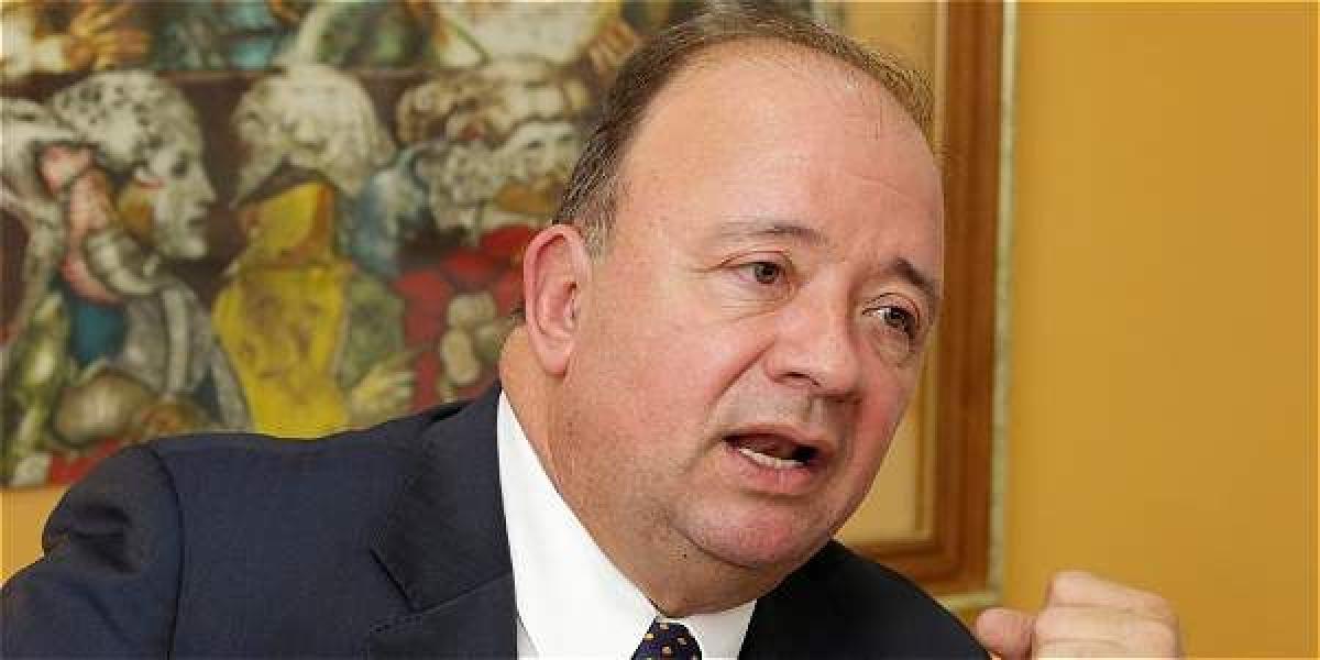 El ministro de Defensa, Luis Carlos Villegas.