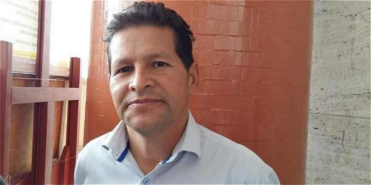 William Hernando Poveda Walteros, alcalde de Cajamarca fallecido este domingo