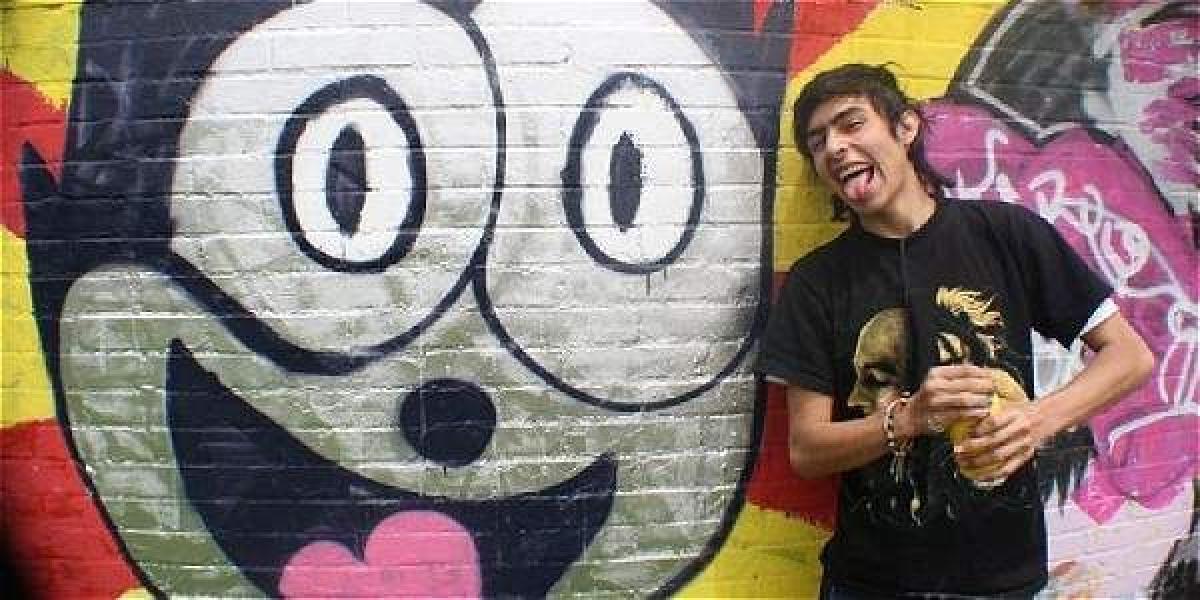 Diego Felipe Becerra, joven artista urbano, fue ultimado el 19 de agosto del 2011.