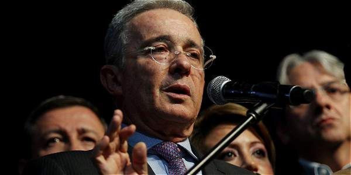 El jefe máximo del Centro Democrático, el expresidente Álvaro Uribe.