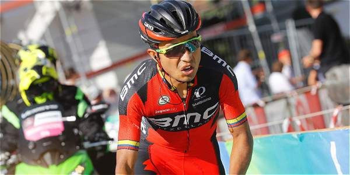 Darwin Atapuma, ciclista colombiano.