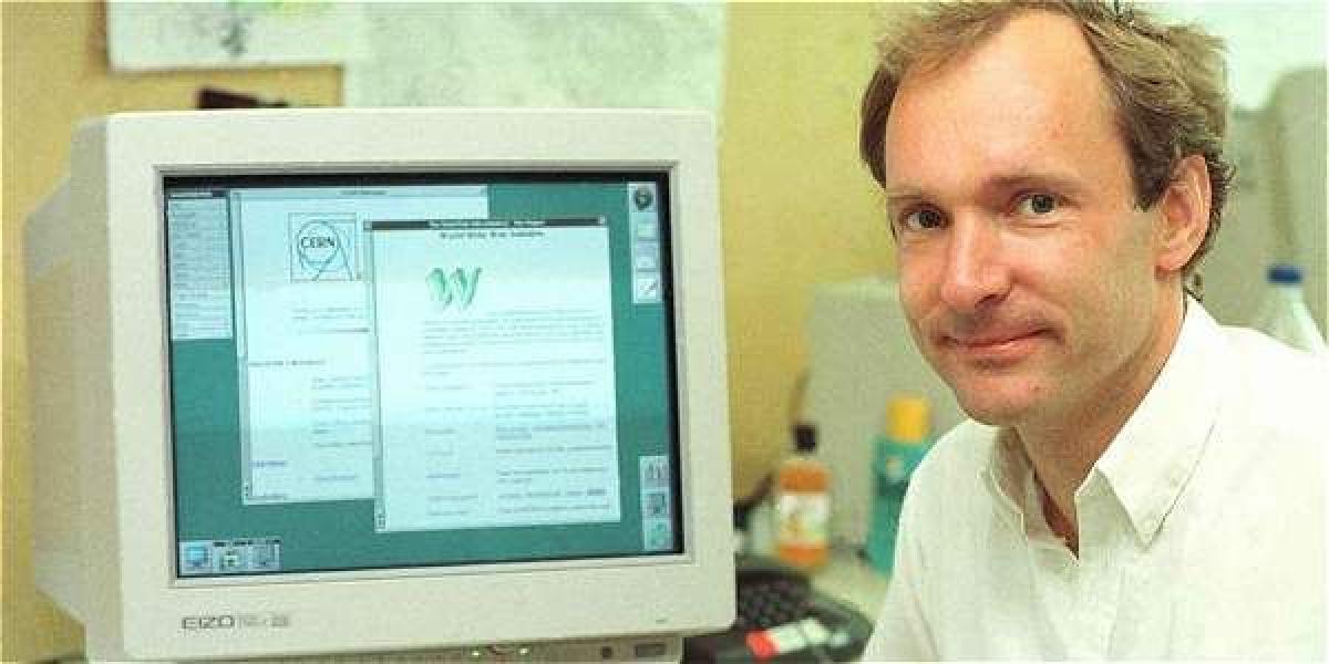 En este computador, Berners-Lee creó la primera página web hace 25 años.