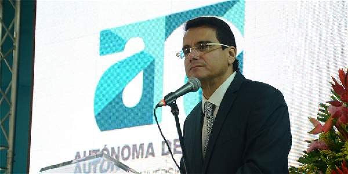 Ramsés Vargas, rector de la Universidad Autónoma del Caribe.