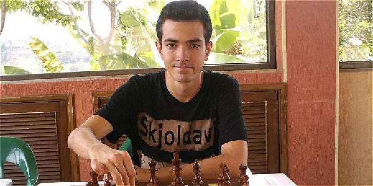 Cristian Ríos, ajedrecista.