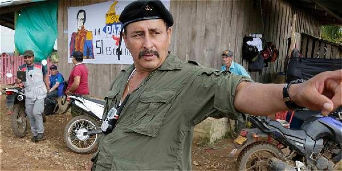 Olivio Merchán Gómez, alias El loco Iván, está en las filas de las Farc desde hace 30 años.