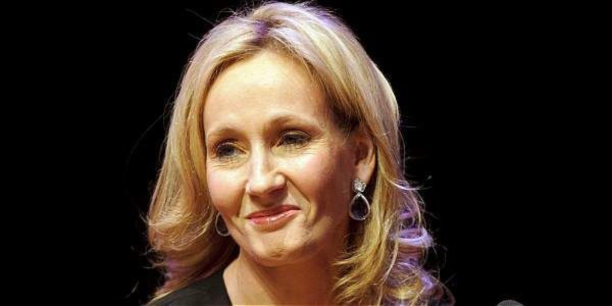 J.K. Rowling, escritora británica.