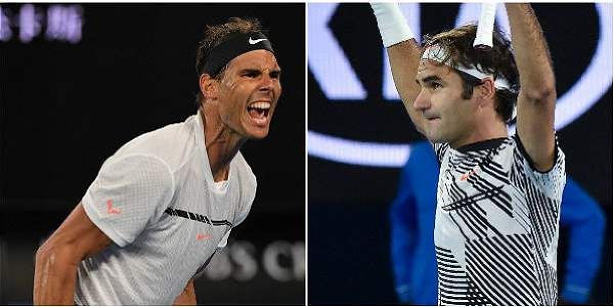 Rafa Nadal y Roger Federer jugarán el domingo a las 4 a.m.