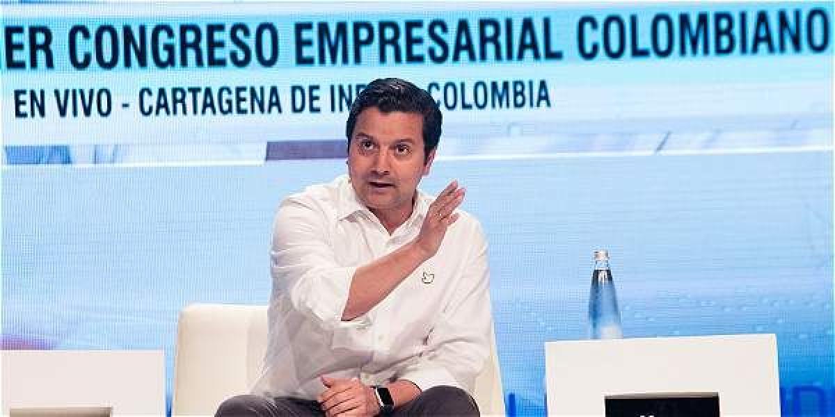El ministro TIC David Luna participó durante el Congreso de la Andi, en Cartagena, en el Panel Era Digital: la cuarta revolución industrial.