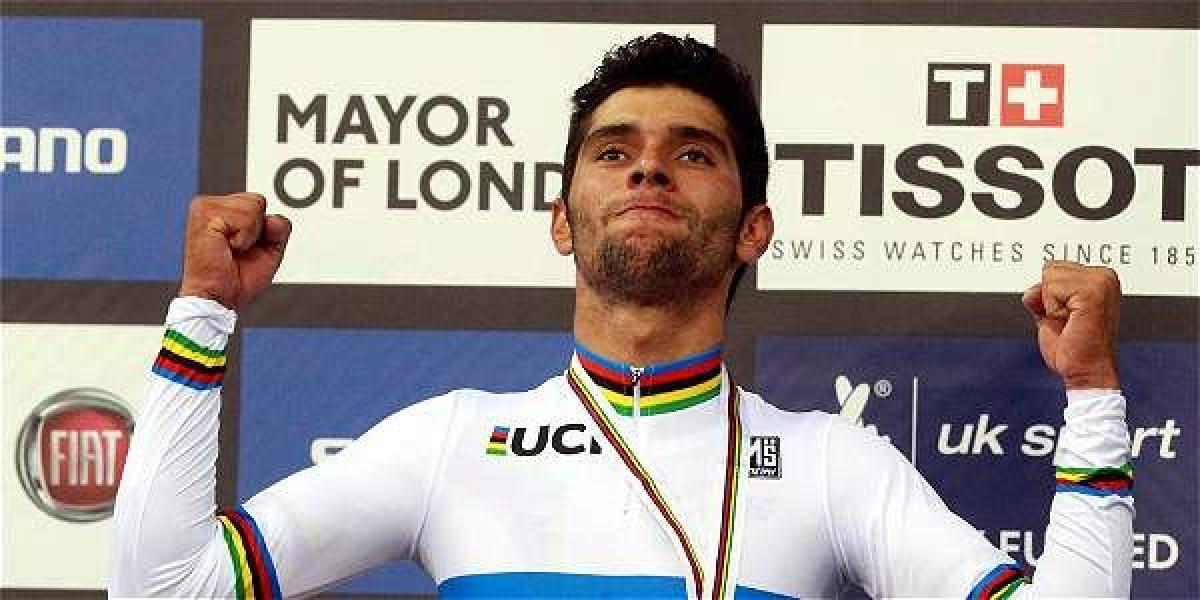 Fernando Gaviria, ciclista colombiano.